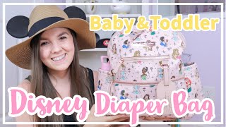 What's In My Disney Diaper Bag | Disney Diaper Bag Organization | Disney Baby | Disney Toddler