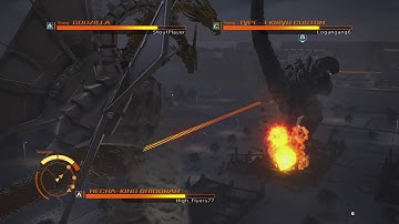 GODZILLA PS4: Mecha-King Ghidorah vs Type-3 Kiryu and Heisei Godzilla