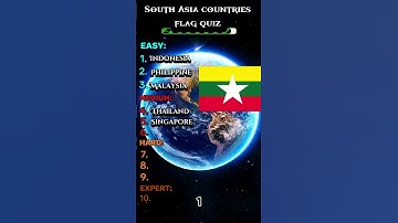 NO WAY YOU KNOW ALL 10 SOUTHEAST ASIAN FLAGS!90% Fail at #9!#viralquiz #shorts #quiz
