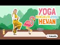 YOGA ANAK Bergerak Olahraga Mengikuti Berbagai Pose Hewan