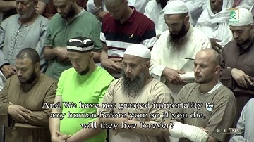 في ختام شهر رمضان يقرأ الشيخ عبدالله الجهني من سورة الأنبياء ليلة 30 رمضان 1443هـ