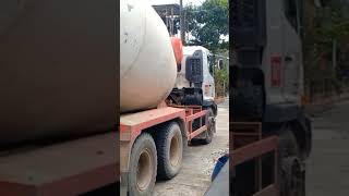 mixer concrete truck #automobile #fyp