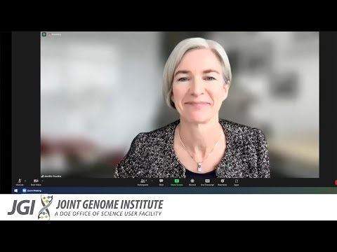 Jennifer Doudna At The 2022 JGI Annual Meeting 