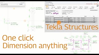 Best Dimensioning Plugin For Tekla Structures. PrecastBIM.pro