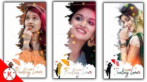 How To Make New Lyrics Whatsapp Status Video Editing In Kinemaster Tutorial @rajendraediting3456