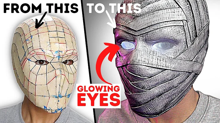 I Made My Own MOON KNIGHT Mask (And You Can Too!)