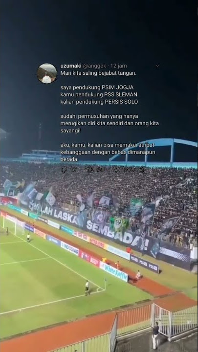 Damai Itu Indah❤️💚💙#fyp #youtubeshorts #bcsxpss1976 #persissolo #pss #psim #damai