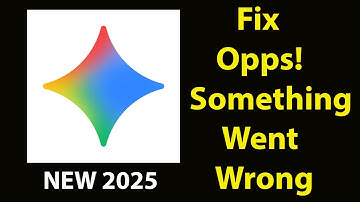 Fix Gemini  App Oops Something Went Wrong Error | Fix Gemini  went wrong error