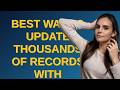 Salesforce: Best way to update thousands of records with callouts in Salesforce