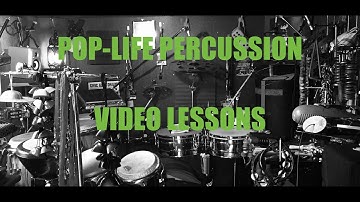 LESSON 19 Learn how to play pop grooves on one conga - pt.2