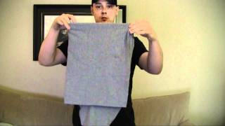 Super Fast T-Shirt Fold (Standing)
