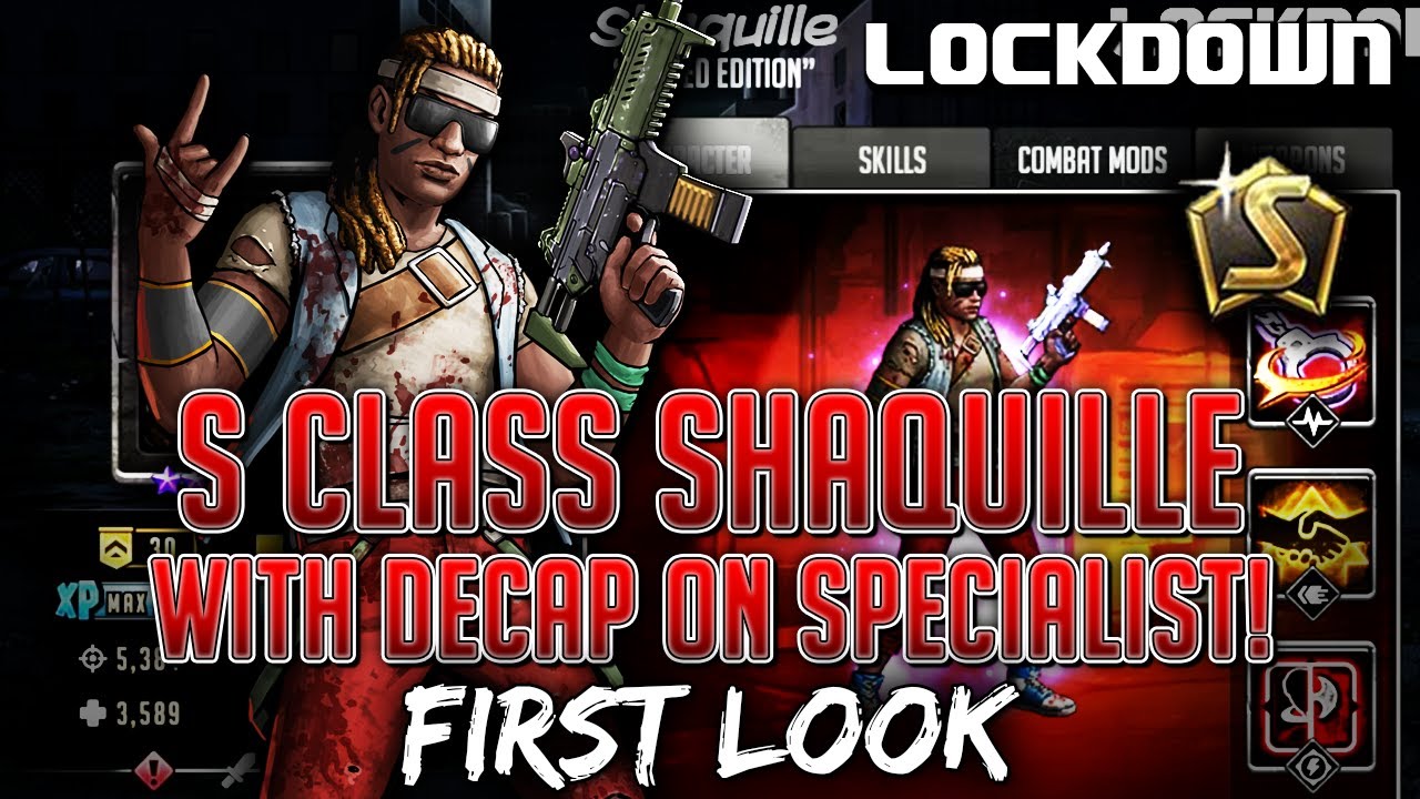 TWD RTS: S Class Shaquille with Decap on Specialist! First Look - The Walking Dead: Road to Survival