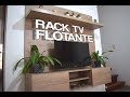 RACK DE TV FLOTANTE By Faplac - PROYECTO MUEBLE (floating tv rack)