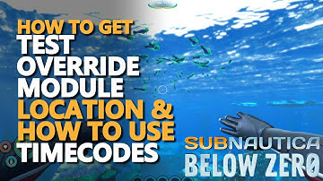 Test Override Module Subnautica Below Zero