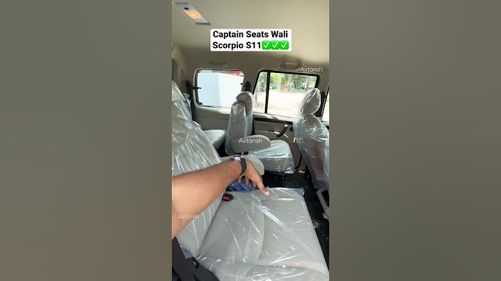 Comfort ho Toh Aisa Ho | Captain Seats Is Scorpio S11 🔥🔥❤️✅ #mahindra #scorpio #thar #xuv700 🔥❤️