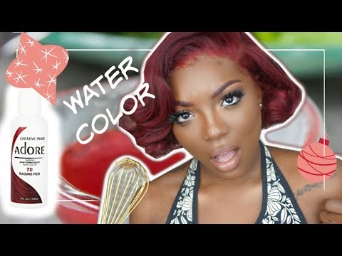 TRYING WATERCOLOR HAIR FAIL?!! : VLOGMAS Day #2: