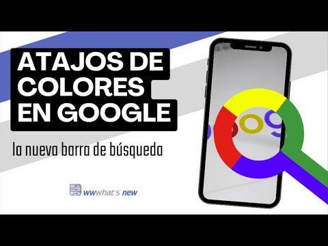 Atajos de colores en la barra de búsqueda de Google