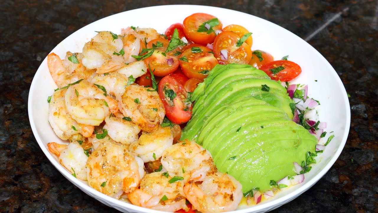 Shrimp and Avocado Salad Recipe, Food Network Kitchen