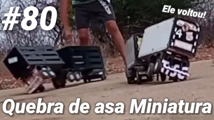 Miniatura VOLVO FH 520 BITREM 9 eixos - Feito de Madeira 