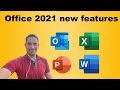 Office 2021: New features in Excel, Word, PowerPoint & Outlook