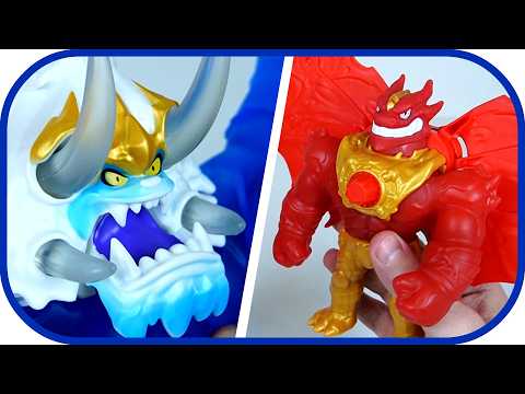 Goo Jit Zu Goo Power: King Frostbite, Hydroblast, Crocodile, Shark, Jaguar. Yeti. Goo Jit Zu Goo ...