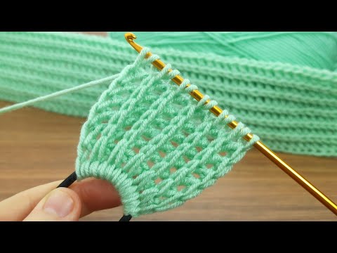 ??Woow...!!!!?? Very easy Tunisian crochet chain very stylish hair band making #crochet