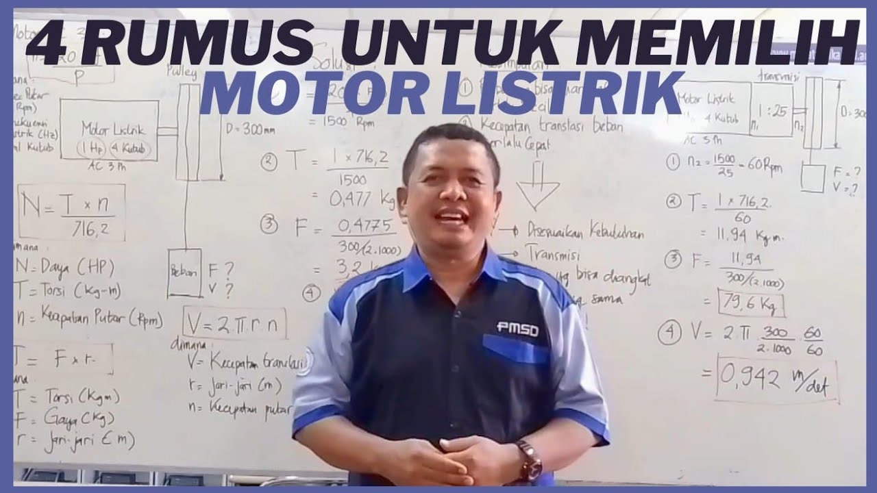 Menguasai Pemilihan Motor Listrik: 4 Rumus Istimewa untuk Memilih Motor Listrik!
