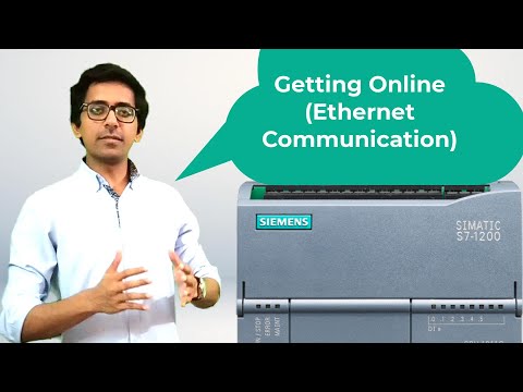 S7-1200 PLC - Getting Online and Ethernet Communication | TIA Portal | Urdu/Hindi