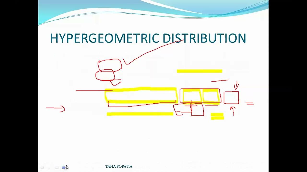 Hypergeometric distribution basic concept YouTube