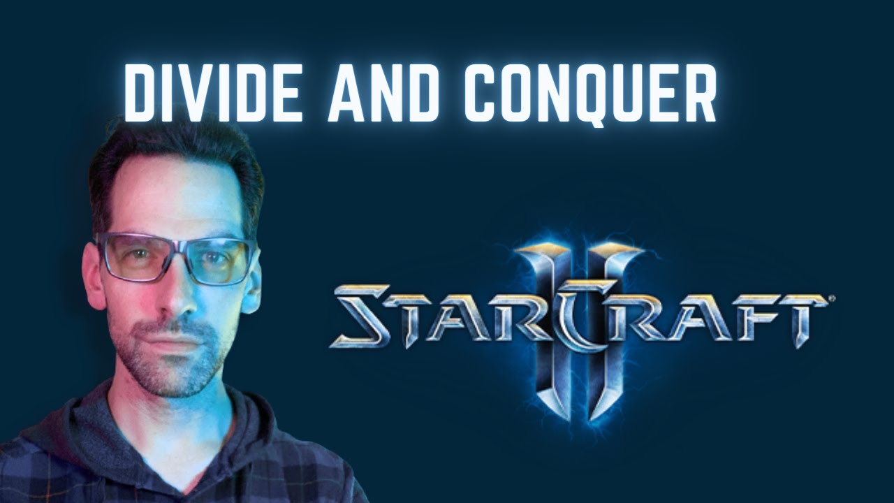 Starcraft 2 ASMR Divide and Conquer w/ Zaratul (Soft-spoken low ramble vibes)