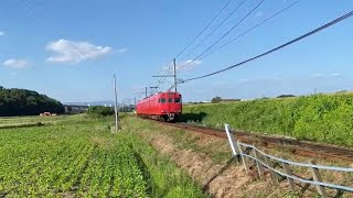 名鉄三河線  6000系  普通 猿投行き  竹村〜土橋にて