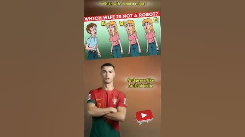 Which one is not robot? #riddlechallenge #riddleoftheday #enigma #logicpuzzles