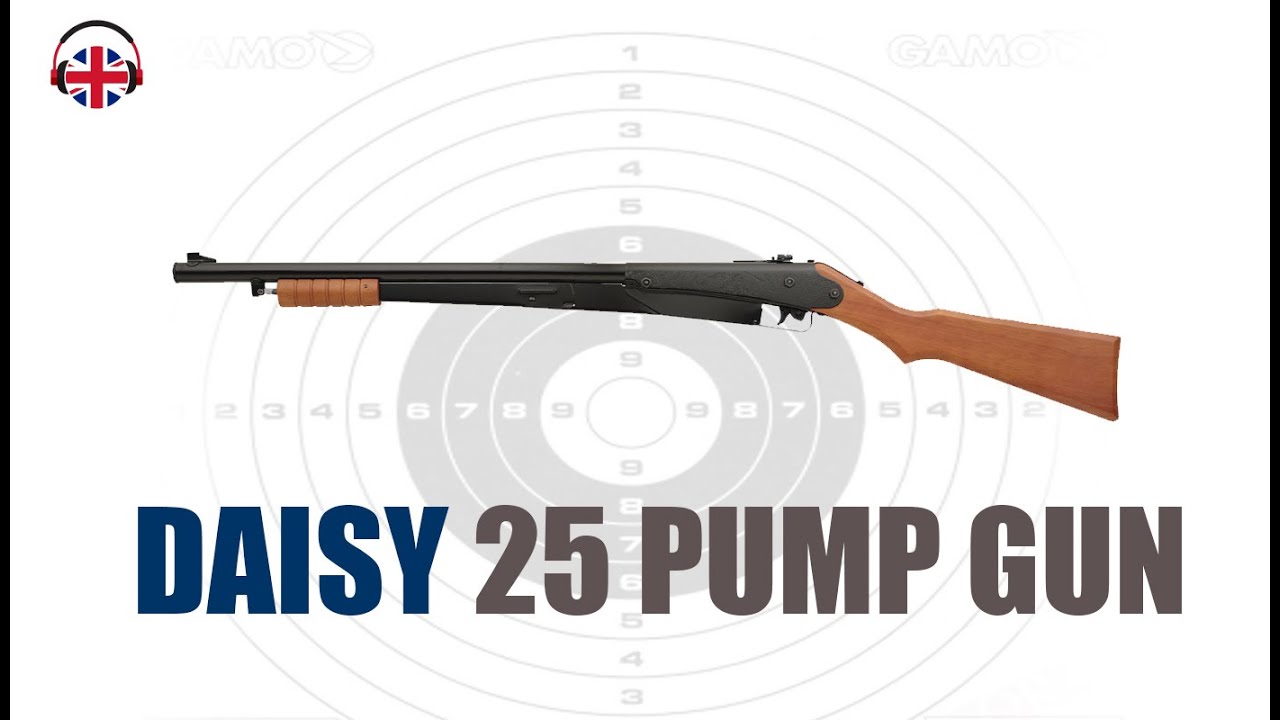 ✅ Daisy 25 Pump Gun - BB gun/air rifle (steel BBs)