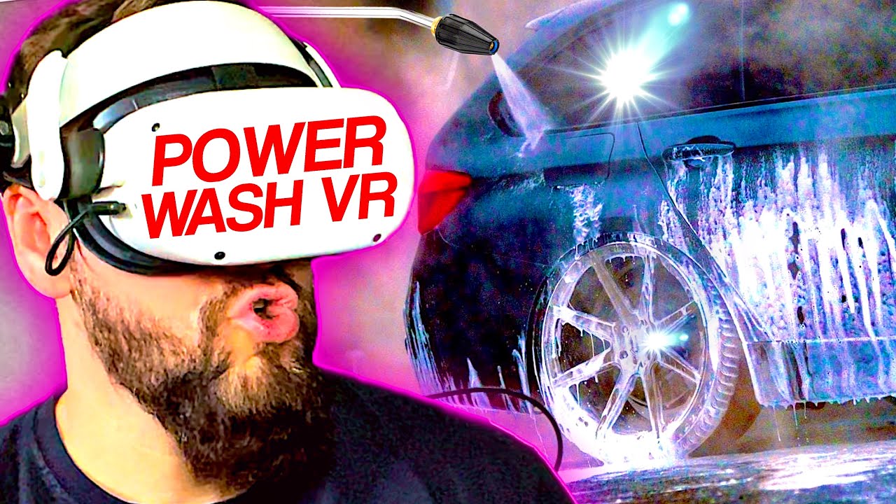 PowerWash Simulator VR review – the only way to power wash