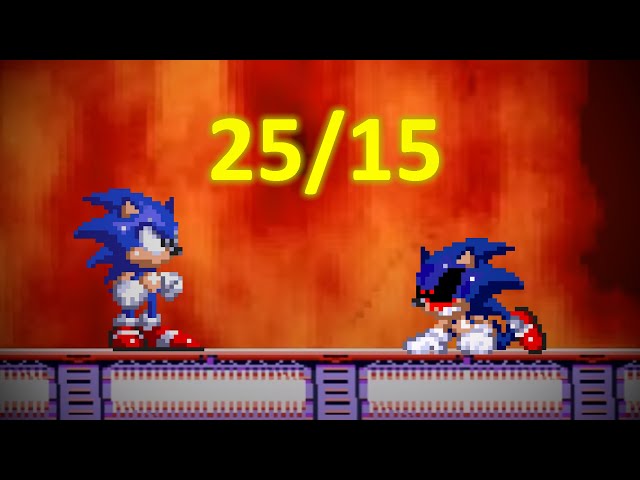 Game over for Sonic's friends!  Sonic.exe clickteam remake 