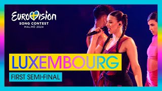 TALI - Fighter (LIVE) | Luxembourg 🇱🇺 | First Semi-Final | Eurovision 2024 Resimi