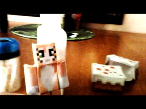 minecraft papercraft bendable stampylongnose doovi dantdm christmas countdown 3