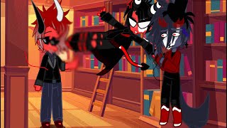 Helluva Boss Gacha Club Blitzøs Dad Spends The Night With Stolas And Blitzøs New Baby