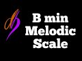 Bmin Melodic Scale &amp; Triads for Double Bass