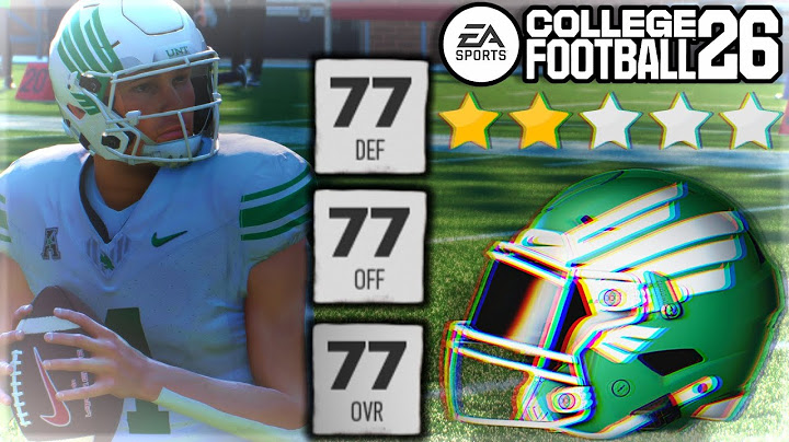 Can I Rebuild North Texas Into A Powerhouse? | College Football 26 Dynasty North Texas | Ep-1
