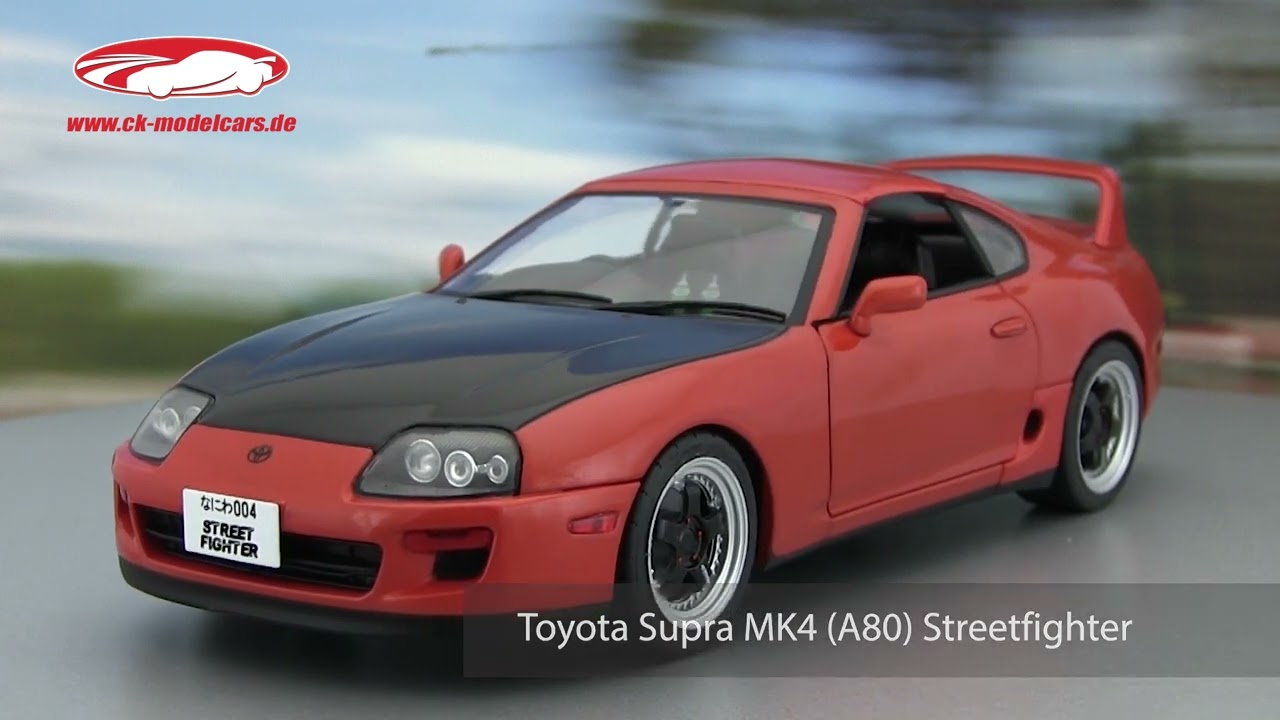 ck-modelcars-video: Toyota Supra MK4 (A80) Streetfighter Baujahr