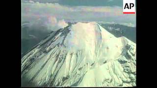 The Tungurahua volcano is showing signs of eruption
