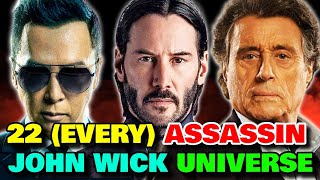 22 (Every) Deadly Assassins In John Wick Universe  Explored