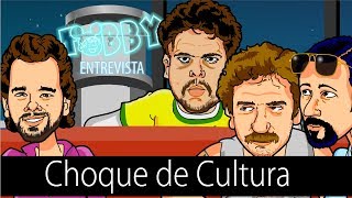 Choque de Cultura no sofá do Tobby!