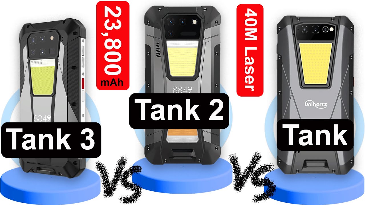 8849 Tank 3 by Unihertz Review - Display specifications and