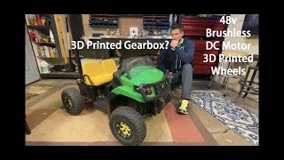 Custom Peg Perego John Deere Gator | Modified Power Wheels | Weeks of Work