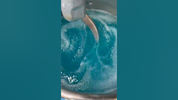 Can we Make a Slime with Water?