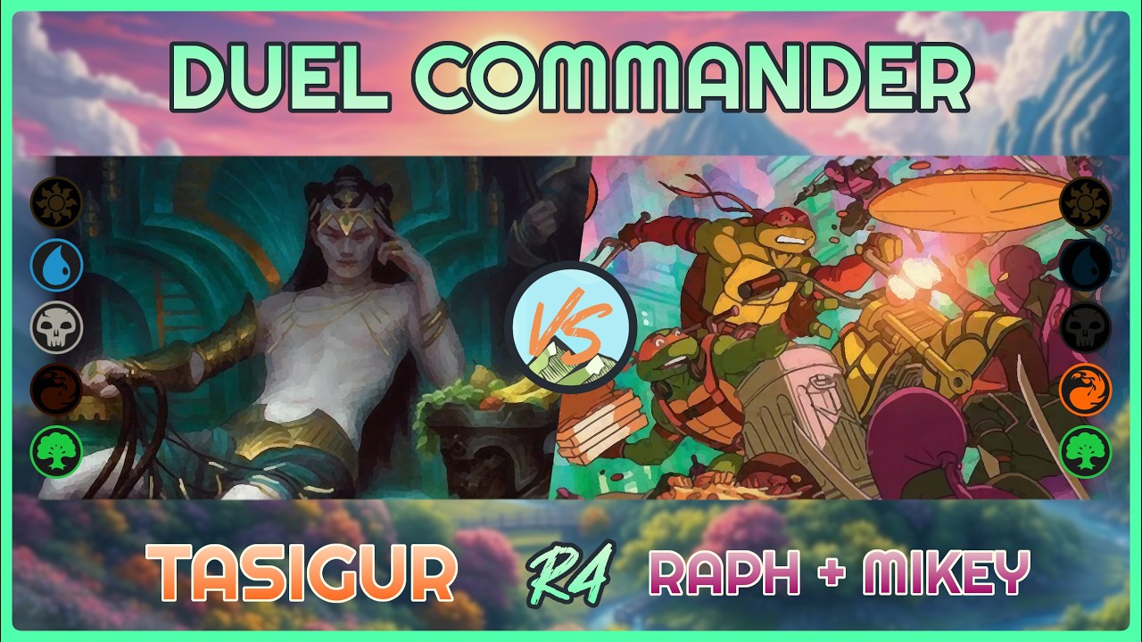 Tasigur vs. Raph & Mikey - LTC#11 Rebound -  R4 - Duel Commander│MTG│bitzelberg thumbnail