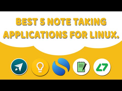 Best 5 Note Taking Applications For Linux (Ubuntu, Fedora, Arch, Mint) | 2023