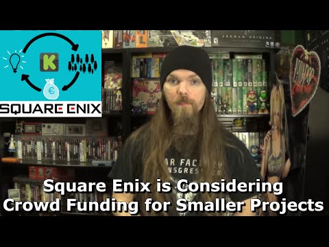 Square Enix is Considering Crowd Funding for Smaller Projects